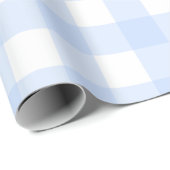 パステルブループレイドパターンイースター ラッピングペーパー (ロールコーナー)