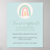 パステルブルーレインボー1stバースデータイムカプセル ポスター (正面)