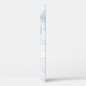 パステルブルー抽象芸術アップルサムスンフォンケース Case-Mate iPhoneケース (裏面 / 右)