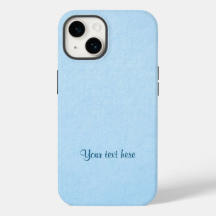 パステルブルー無地のカラーテンプレート Case-Mate iPhone 14ケース