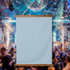 パステルブルー無地のカラー |クラシック |エレガント | 吊り下げ型タペストリー