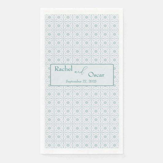 パステルブルー結婚パターン (正面)