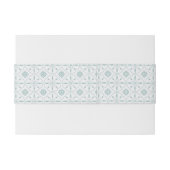 パステルブルー結婚パターン 招待状ベリーバンド (裏面例)