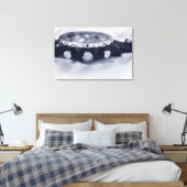 パステルブルー キャンバスプリント (インサイチュ (寝室))