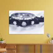 パステルブルー キャンバスプリント (インサイチュ (リビング))