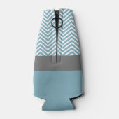 パステルブルー&グレーベビーシャワースイート ボトルクーラー (裏面)