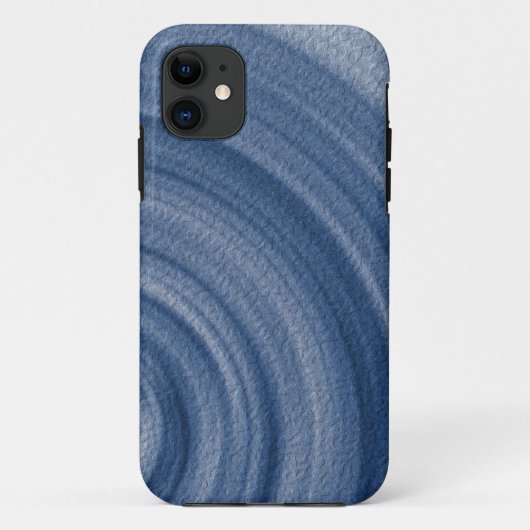 パステルブルー Case-Mate iPhoneケース (裏面)