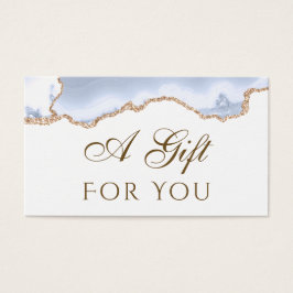 パステルブルーAgateギフトカード