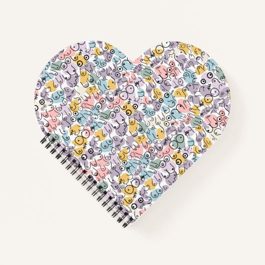 パステルブレストパターン ノートブック (正面)