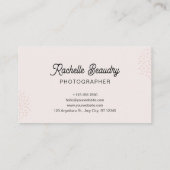 パステルブロブ写真ファッション設計者 名刺 (裏面)