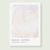 パステルプラスター抽象芸術ネックレスディスプレイビジネス 名刺