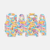 パステルプラスチック流体抽象芸術 フェイバーボックス (折り畳みなし)