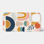 パステルプリズムアーク抽象的表面パターン Case-Mate iPhoneケース (裏面 (横))