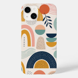 パステルプリズムアーク抽象的表面パターン Case-Mate iPhone 14ケース