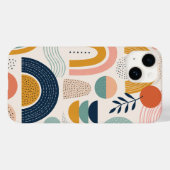 パステルプリズムアーク抽象的表面パターン Case-Mate iPhoneケース (裏面 (横))