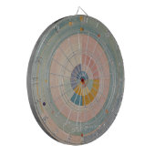 パステルプリズム：レインボーカラーホイール ダーツボード (正面左)