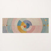 パステルプリズム：レインボーカラーホイール ヨガマット (裏面(横))