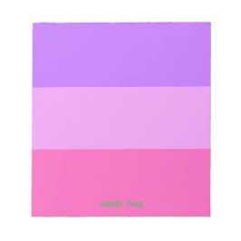 パステルプリティ スプリング カラー カスタム ノートパッド