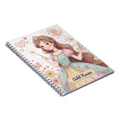 パステルプリンセス パーソナライズ ノートブック (右側)