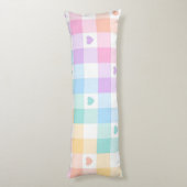 パステルプレイド ボディピロー (裏面 (縦))