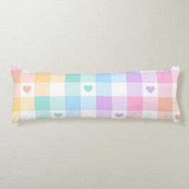 パステルプレイド ボディピロー