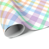 パステルプレイド ラッピングペーパー (ロールコーナー)
