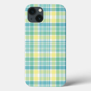 パステルプレイド iPhone 13ケース