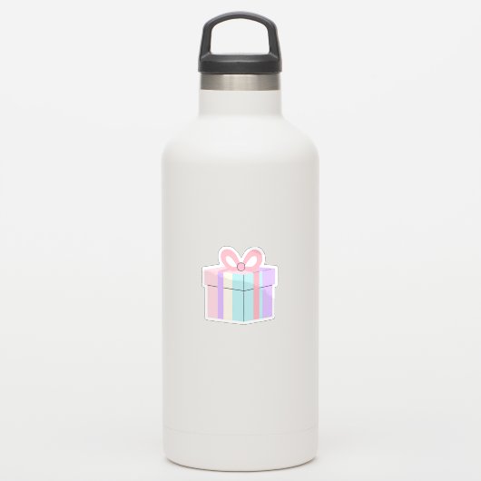 パステルプレゼント シール (ウォーターボトル)