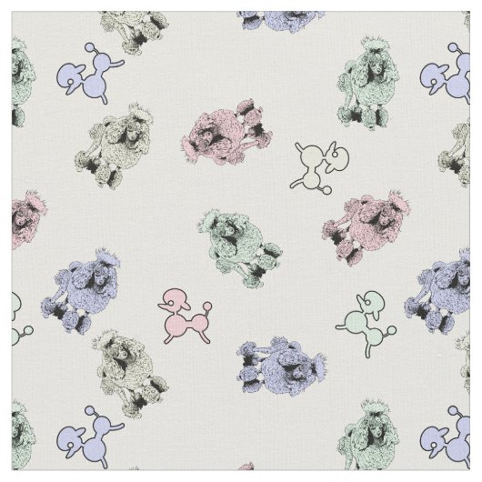 パステルプードル ファブリック (クローズアップ)