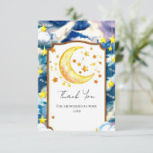 パステルヘブンリーシアルベビーシャワー サンキューカード (スタンド正面)