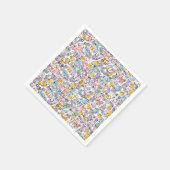 パステルベビーシャワー スタンダードカクテルナプキン (角)