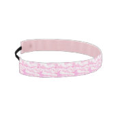 パステルベビーピンクハッピークラウドデコール アスレチックヘッドバンド (左)
