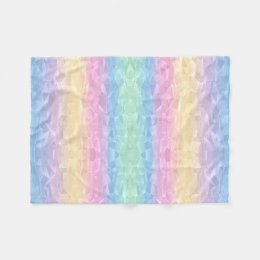 パステルベビーブランケット フリースブランケット (正面(横))