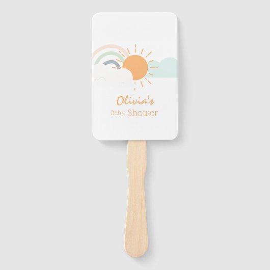 パステルベビーミニマルシャワー ハンドファン (正面)