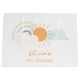 パステルベビーミニマルシャワー ラージペーパーバッグ