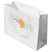 パステルベビーミニマルシャワー ラージペーパーバッグ (裏面アングル)