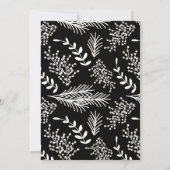 パステルベリークリスマスホリデーフォトカード シーズンカード (裏面)