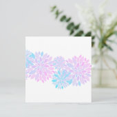 パステルペタル 花柄 フラットカード (スタンド正面)