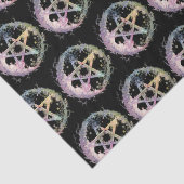 パステルペンタグラムウィッチクラフトブラックハロウィーン 薄葉紙 (詳細)