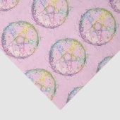 パステルペンタグラムウィッチクラフトライトピンクハロウィーン 薄葉紙 (詳細)