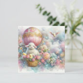 パステルホットエアバルーンイースターラムシックキッズ シーズンカード (スタンド正面)