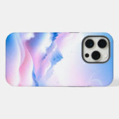 パステルホライゾン：雲が夢に出会う場所 iPhoneケース (裏面横)