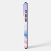 パステルホライゾン：雲が夢に出会う場所 iPhoneケース (左側面)