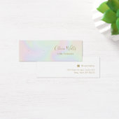 パステルホログラフィックスタッドイヤリングディスプレイカード (デスク)