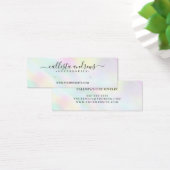 パステルホログラフィックレインボーイヤリングディスプレイカード (デスク)