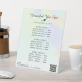 *~*パステルホログラム抽象芸術ペデスタル標識 台座サイン (インサイチュ)