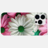 パステルホワイトピンクグリーンガーベラデイジー花 Case-Mate iPhoneケース (裏面 (横))