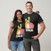 パステルボウリングピンとボール Tシャツ (ユニセックス)