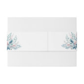 パステルボタニカル –  招待状ベリーバンド (裏面例)