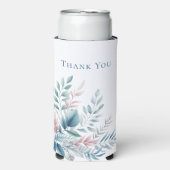 パステルボタニッ結婚クス – ありがとう –  スリム缶クーラー (Seltzer正面)